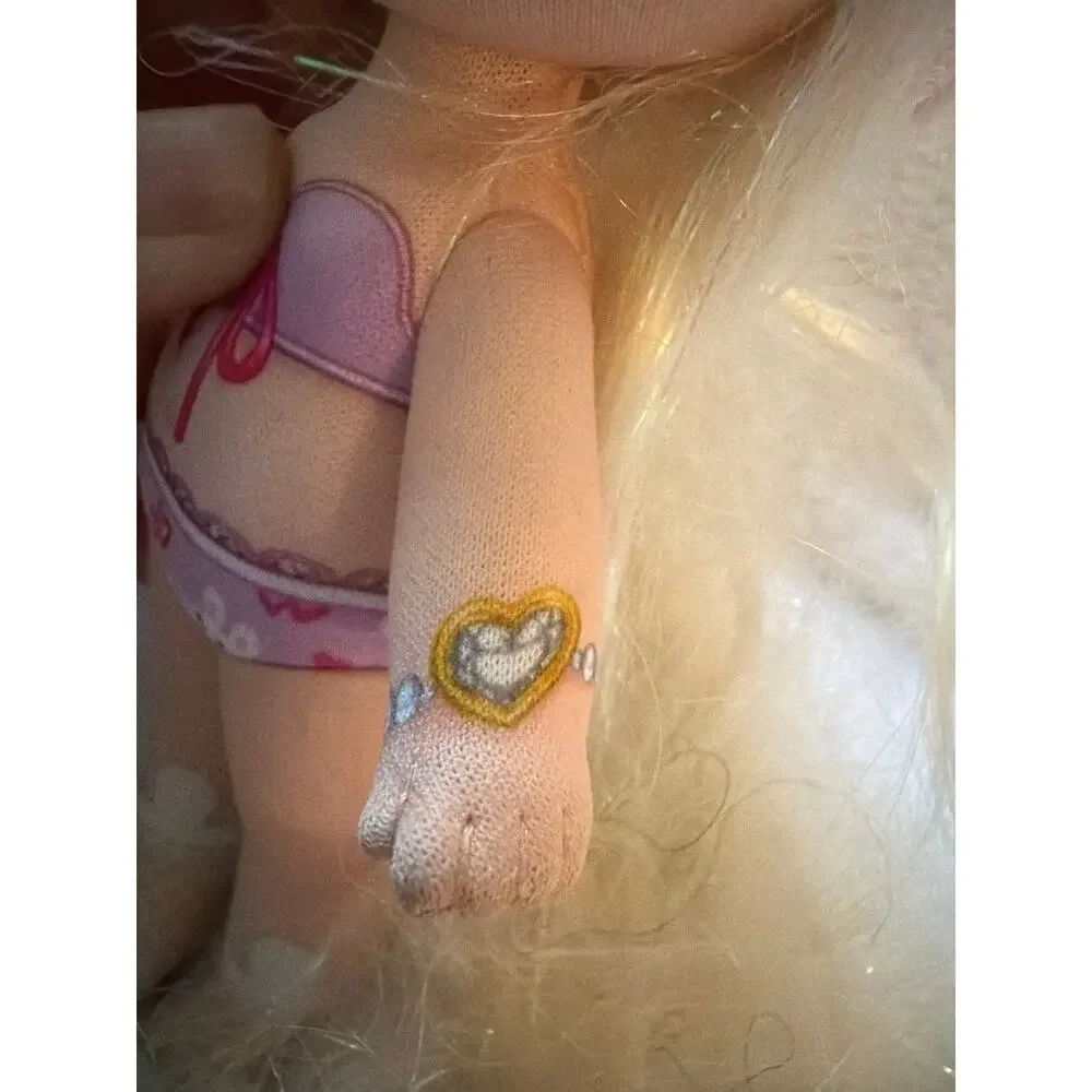 Na Na Na Surprise Bunny Plush Fashion Doll Blonde Hair Pink Outfit MGA 7